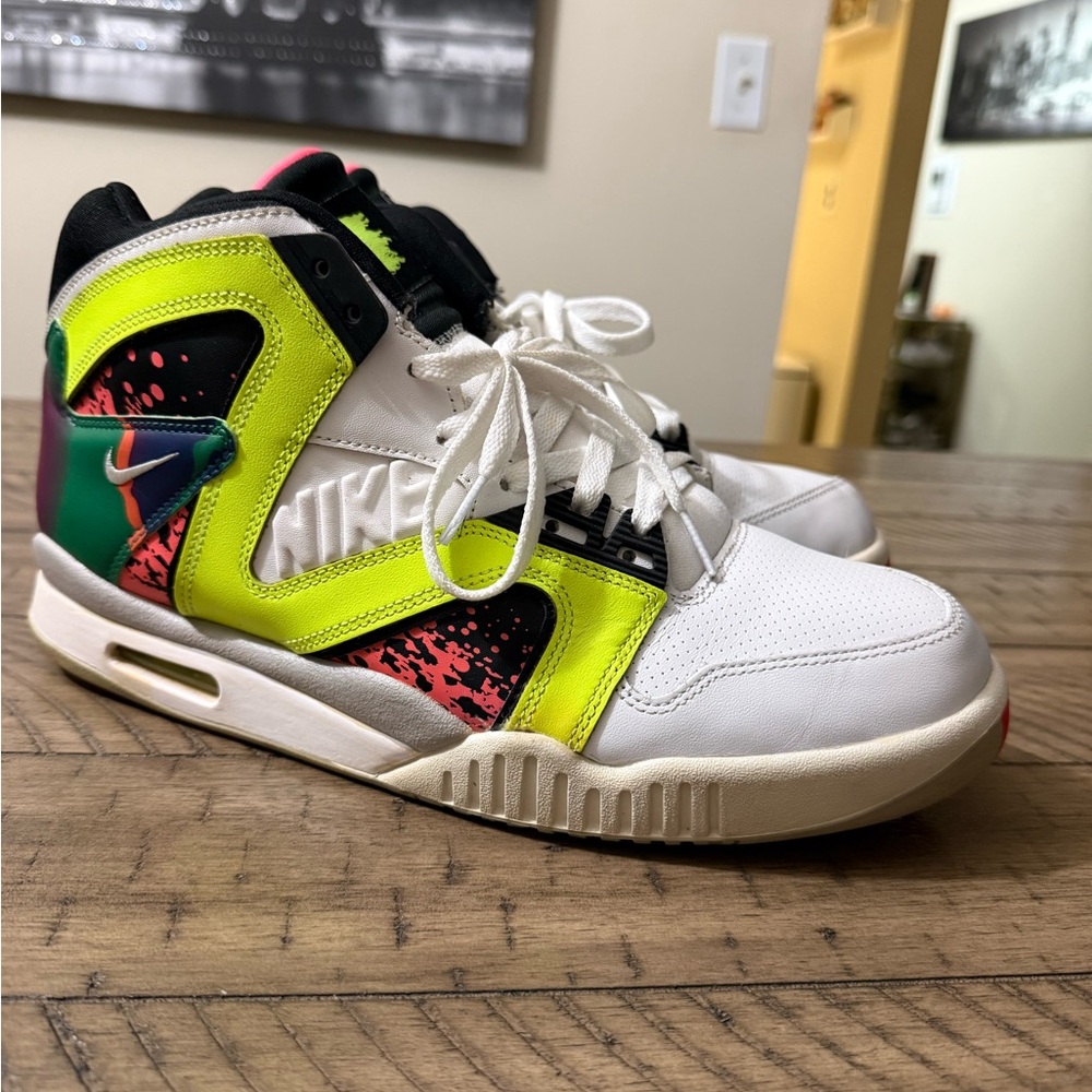 Nike Air Tech Challenge Hybrid Volt Size 11 Agassai - Picture 2 of 7